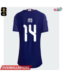 Günstige Japan Junya Ito #14 Heimtrikot Damen WM 2026 Kurzarm